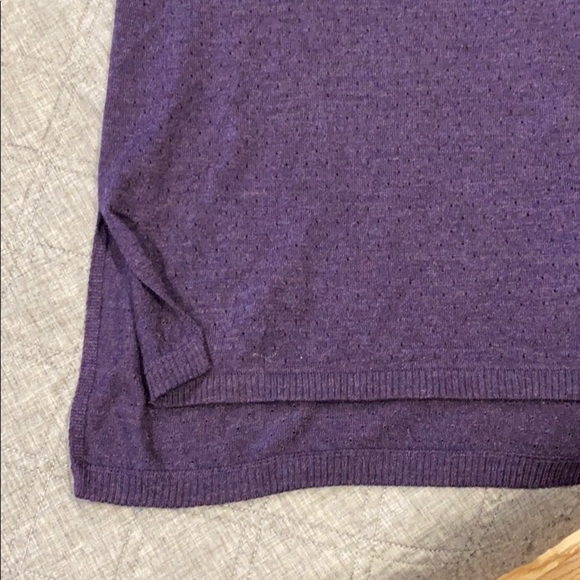 Smartwool Purple V Neck Tunic Sweater - Picture 15 of 16